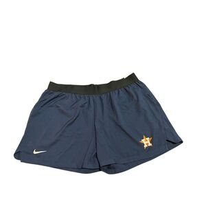NWT Nike Baseball ⚾ Shorts Ladies XL 36" Waist; 15" Long; MLB Houston Astros $40